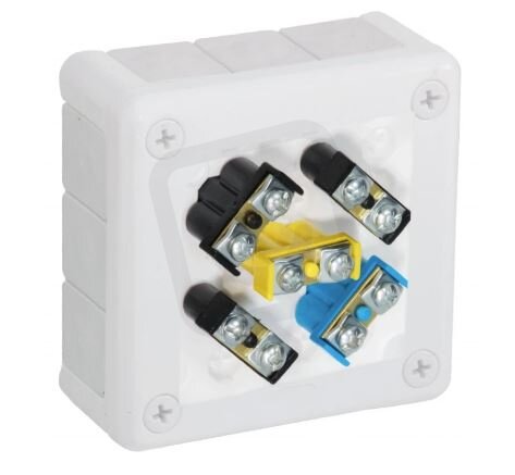 041-51 Instal. krabice 98x98 IP55 12 vstupů,bílá VIPLAST 20405310