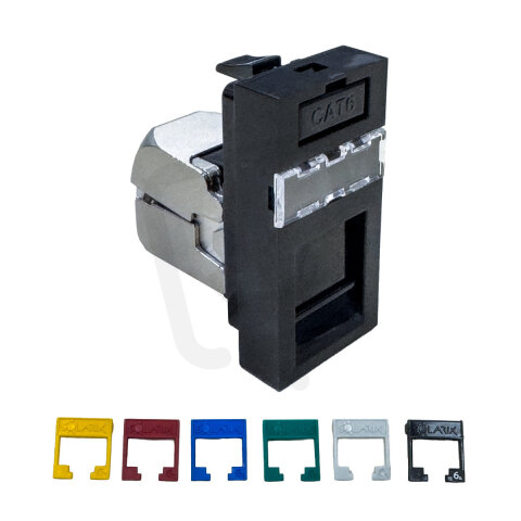 Datová zásuvka - RJ 45 cat 6A KOPOS QD 45X22.5-RJ45/6A_FB