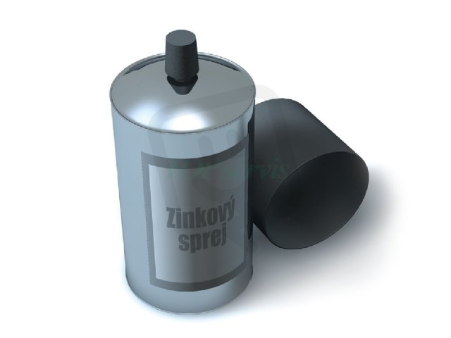 TOP SERVIS 4991002 ZN Sprey 400 ml zinkový sprej 400 ml