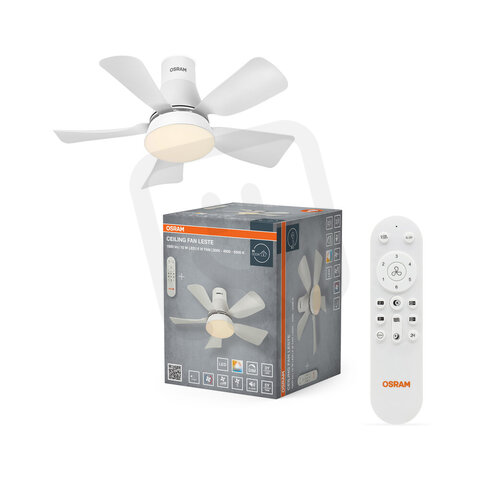 Ceiling Fan Leste 445mm 21W CCT OSRAM 4058075857735
