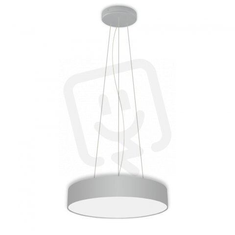 Závěsné svítidlo Disk 460 - závěs šedá 39W IP20 LED 3000K COMPOLUX 925075/54/L31