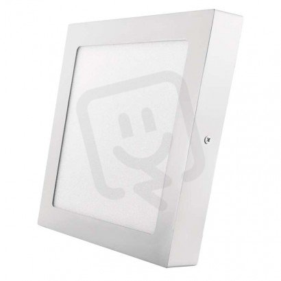 LED přisazené svítidlo PROFI, čtvercové, bílé, 18W teplá bílá EMOS ZM6141