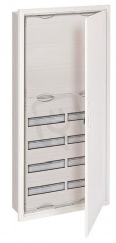 Zapuštěná rozvodnice ABB U72K -96M s dveřmi