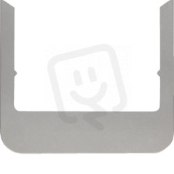 Designový rám pro KNX Touch Control 3,5, oblé hrany, ušlecht. ocel, mat 13192104