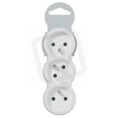 ADAPTÉR ČELNÍ 3X2P+T 16A,BÍLÁ LEGRAND 050639