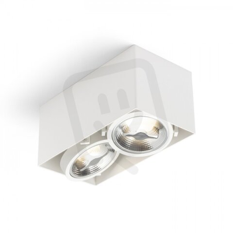 JAMES II DIMM stropní matná bílá 230V LED 2x15W 24° 3000K RENDL R13362