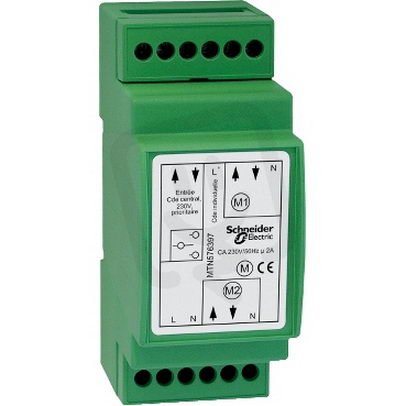 Relé pro vícenásobné ovládání rolet REG SCHNEIDER MTN576397