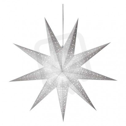 Vánoční hvězda papírová závěsná, 60 cm, vnitřní EMOS DCAZ09