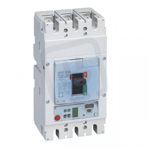 DPX3 630 ELEKTRONICKÁ SPOUŠŤ SG PRO JISTIČ 3P 630A 50kA LEGRAND 422190