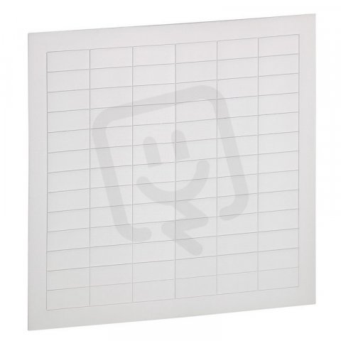 LOGICAB2 ŠTÍTEK PLASTOVÝ 6,5X17,5 LEGRAND 038727