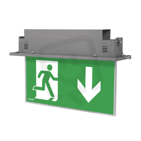 MODUS PLEXI LED 2W LED PREMIUM IP20 3h stále svítící autotest bílé