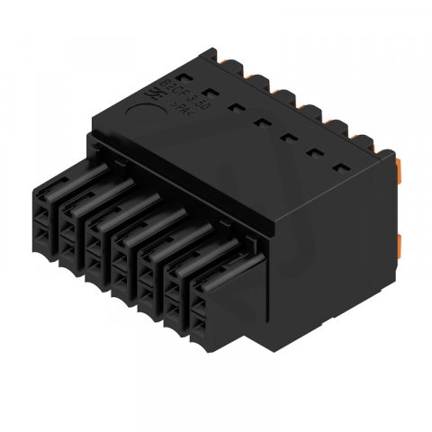 Zásuvný konektor DPS B2CF 3.50/14/180 SN BK BX WEIDMÜLLER 1277520000