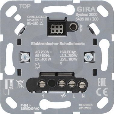 S3000 elektronická spínací vložka GIRA 540500