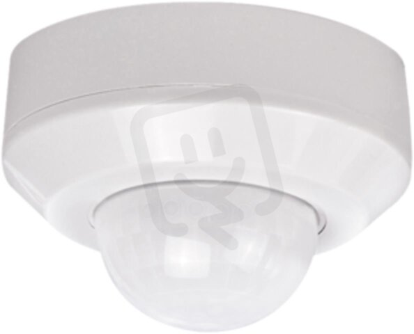 Detektor pohybu 230V AC, 360°, 1-kanálový, 30m, pro povrchovou montáž, kulatý