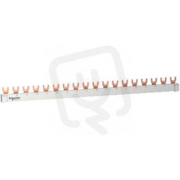 Schneider R9XFH118 Propojovací lišta 1P 18mod. 63A