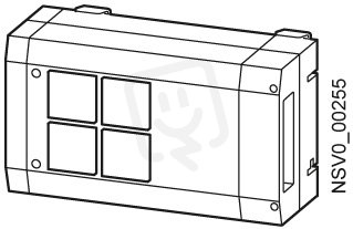 BD01-AK2X/4SD163A161 Odbočná skříň zásuv SIEMENS BVP:034278