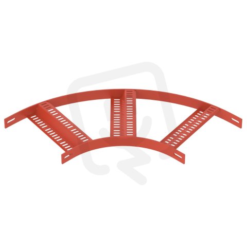 OBO SLZB 90 300 SG Oblouk 90° pro kabelový žebřík SL B310mm Ocel základní nátěr
