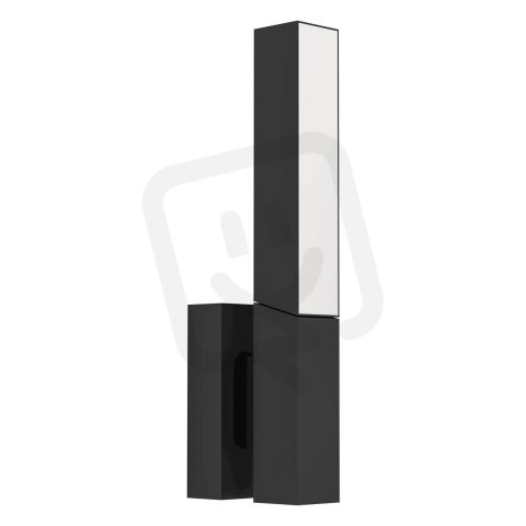 Nástěnné svítidlo Nástěnné svítidlo UGENTO LED černá/bílá 9W IP44 EGLO 900709