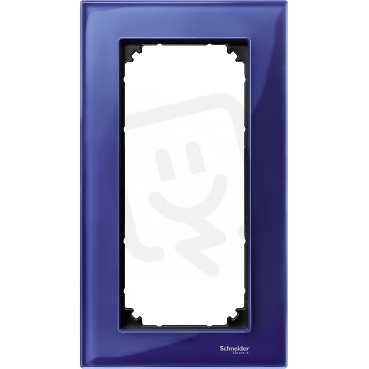 Schneider MTN4025-3278 Rámeček 2násobný bez stř. můstku M-Elegance Sapphire Blue