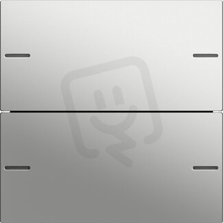 KKolébka 2x pro tlačítkový sensor 4 System 55 nerez GIRA 5752600