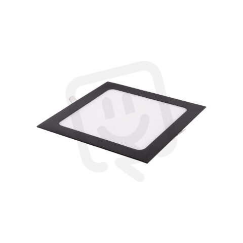 BSN12-LED panel 12W-CW studená bílá čtverec černý T-LED 102115
