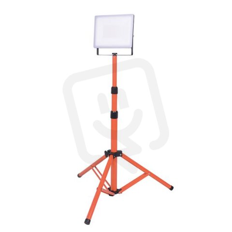 LED reflektor s vysokým stojanem 100W 9000lm 4000K kabel se zástrčkou IP65