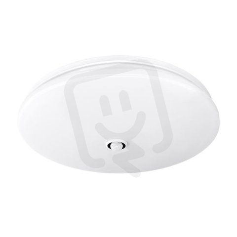 LED stropní světlo PLAIN s PIR sensorem 18W 1260lm 3000K kulaté 33cm WO776