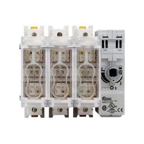 Pojistkový otočný odpínač Class J Eaton RDF60J-3-COMP 600V AC/250V DC,60A,3-pól