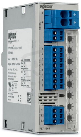 Elektronický jistič 8kanál. vstupní napětí 24 V DC WAGO 787-1668