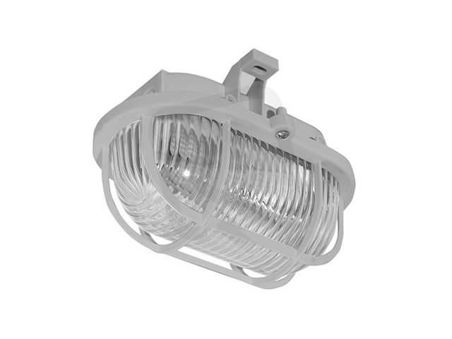 Přisazené stropní svítidlo OVAL 60 PLAST šedý @ PANLUX SOP-60/S