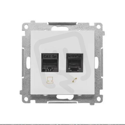 T5F.01/114 Zásuvka datová RJ45 kat. 5e +