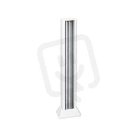 Mini instalační sloupky jednostranná ALC 741mm 10×K45 5×CIMA 5×S500 čistě bílá