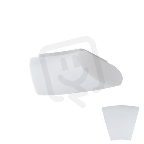 Přisazené LED svítidlo se skleněným stínidlem OSMONT ALTAIR 2 19W IP41 3K bílá