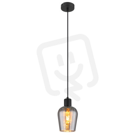 Závěsné svítidlo RYAN černá 1x40W E27 IP20 GLOBO 15627