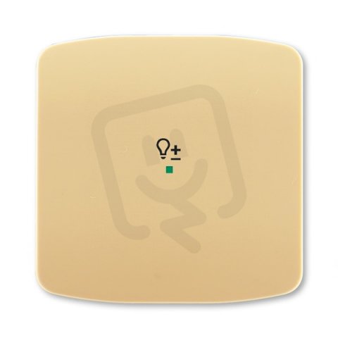 ABB Tango Kryt 1násobný symbol stmívání béžová 6220A-A01004 D