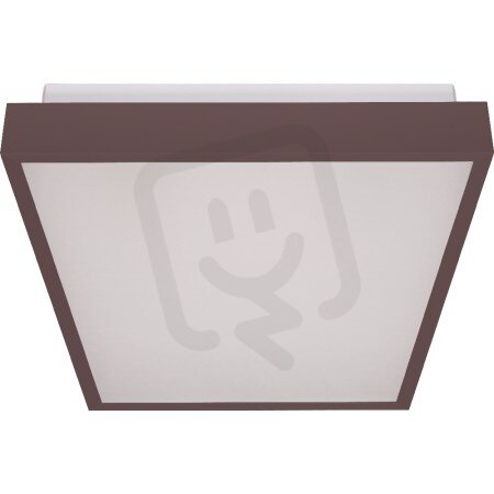 Stropní a nástěnné svítidlo Quatro 450x450 hnědá 3x60W IP20 E27 922002/06S