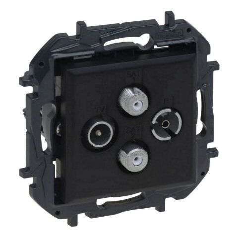 NILOE S.TV-RD-SAT 2 KAB.ČERNÁ LEGRAND 863582B