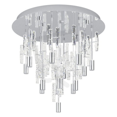 Stropní svítidlo ORIHUELA LED-CCT 39W IP20 chrom EGLO 390476