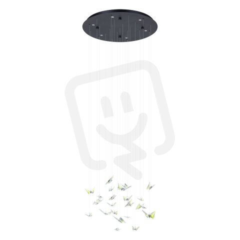 Závěsné svítidlo ADRADOS LED 25,2W IP20 černá EGLO 390435