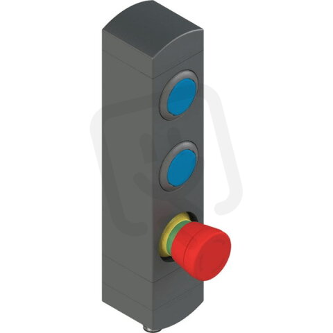 Ovládací jednotka BN 3 prvky (konfigurace A73) 1NO, Konektor M12,12 pólů, IP65
