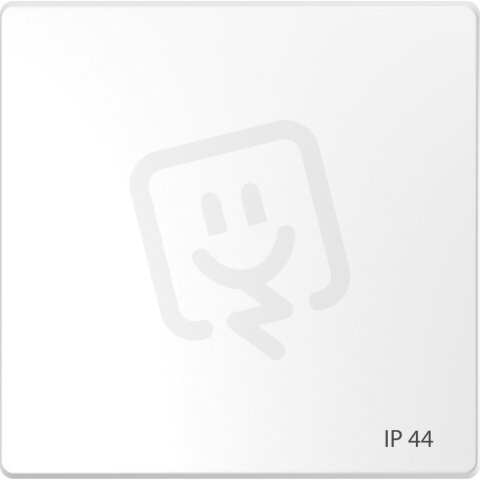 Klapka, Merten System D, IP44, lotus white, termoplast lesklý MEG3304-6035