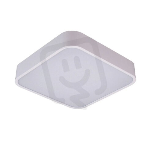 GEO 3000,  zaoblený ctverec 600mm, LED 830, SATIN opálový kryt,  bílé