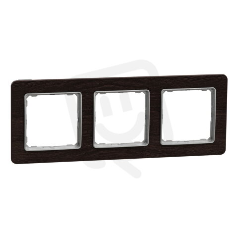 Rámeček trojnásobný Wenge,Sedna Design/Elements SCHNEIDER SDD381803U