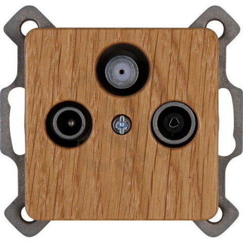 917130081 Antenna socket TV/RF/SAT singl