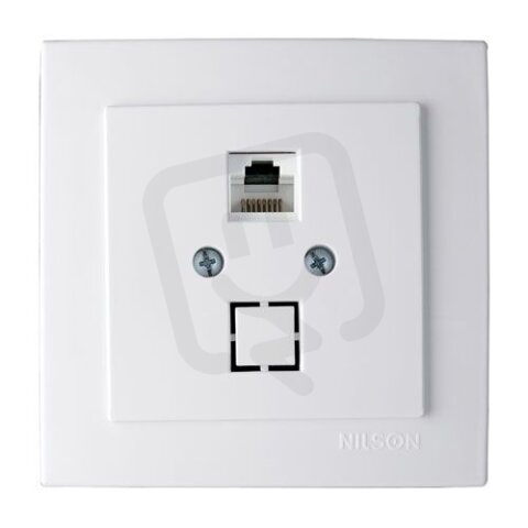 SEZ-CZ ZEDT8-B ELITE - Datová zásuvka 8PIN - bílá