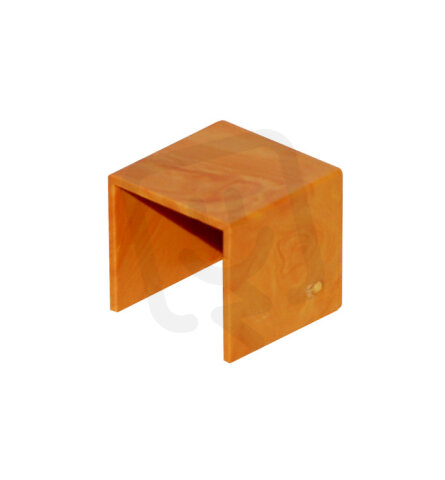 Koncovka 70x40mm, imitace dřeva světlá MALPRO 67040-8802