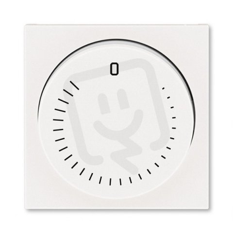 Kryt regulátoru otáček s maticí 3294H-A00130 68 perleťová/ledová bílá Levit ABB