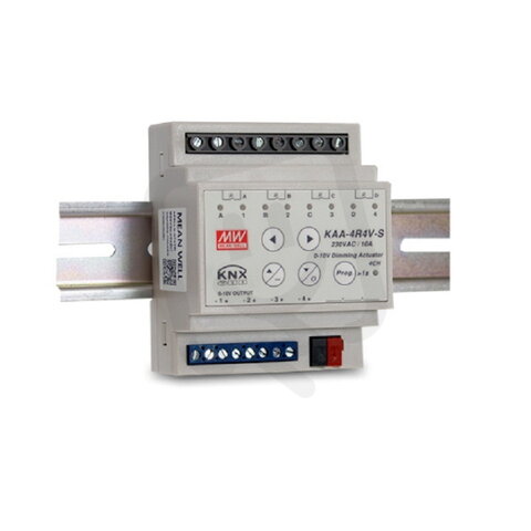 MEAN WELL KAA-4R4V-10S KNX 4kanálový stmívač LED