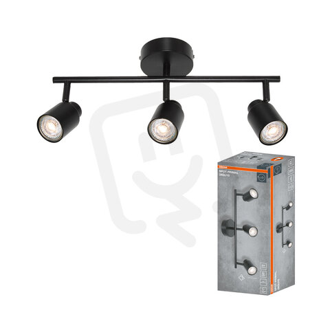 LED SPOT PRIMAL BLACK 3XGU10 BLACK OSRAM 4099854587368