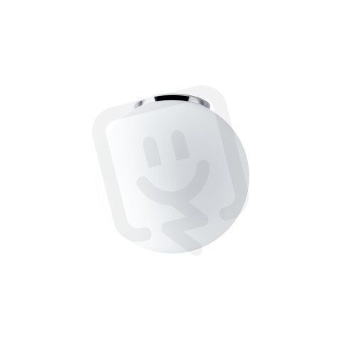 Přisazené svítidlo se skleněným stínidlem OSMONT STYX 3 10W IP65II E27 chrom